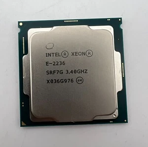 Intel Xeon E-2236 3.4GHz up to 4.8GHz 12MB 6-Core 80W LGA1151 SRF7G - Afbeelding 1 van 2
