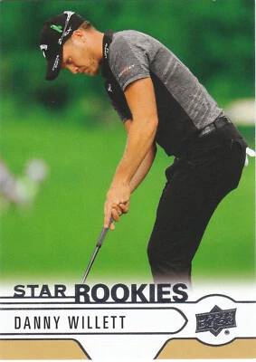 2021 SP Authentic Golf DANNY WILLETT Star Rookies Insert card #UDR-7 England - Image 1 of 2