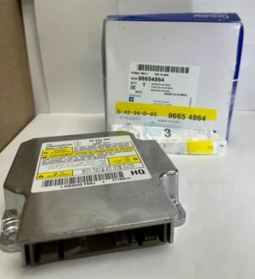 OEM GM 2007-2008 Chevrolet Aveo Sensing Diagnostic AB Module 96654864 - Image 1 of 3