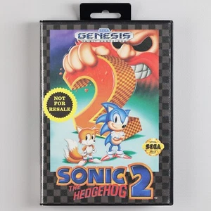 Sonic the Hedgehog 2 - No para versión de reventa Juego Sega Genesis + Estuche, Manual - Imagen 1 de 12