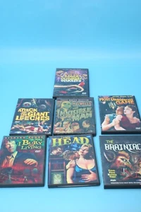 Lot of 7 Classic Horror DVDs Movies Oldies Vintage Horror 50's 60's B horror - Foto 1 di 7