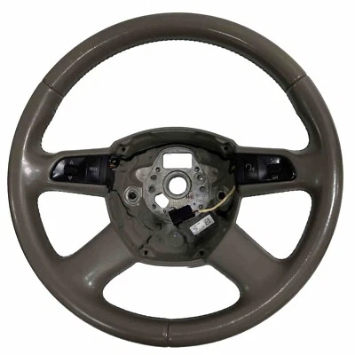 Audi A4 2009 volante tostado/beige 3 tres radios cuero 4F0 124 OEM TH2-2 Foto 1 de 4