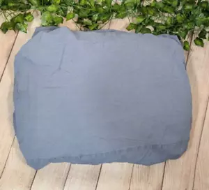 CASPER BEDDING 100% Cotton Blue Fitted Sheet KING SIZE - Picture 1 of 7
