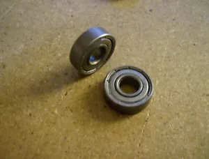 ABEC-5 608ZZ 10 pcs Ball Roller Skateboard Scooter Blade Bearings Wheels Silver - Picture 1 of 4