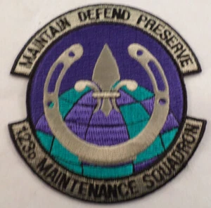 123Rd Maintenance Squadron Maintain Defend Preserve Vintage Uniform Patch #Mtbk - Picture 1 of 1