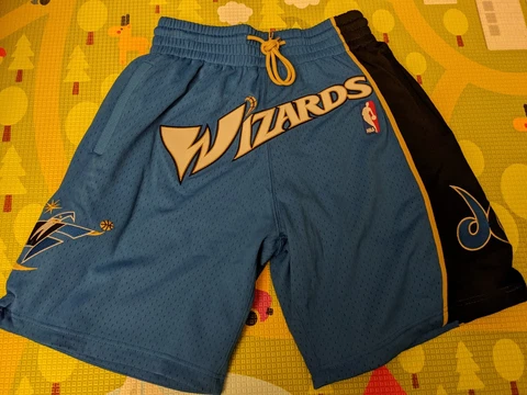 Just Don x Mitchell & Ness Washington Wizards shorts size small BNWT 🔥 Cover