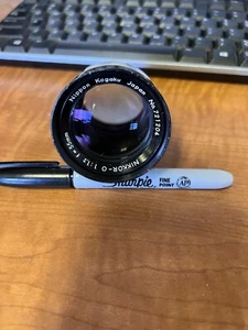 ^^ NIPPON KOGAKU NIKKOR-O 1:1.2 F=55MM LENS (LENS106) - Picture 1 of 2