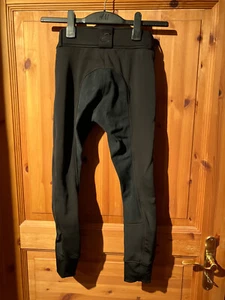 EQUILIBRE Reithose Winter Reiten Vollbesatz  Gr. 152  Reitbekleidung schwarz - Bild 1 von 2