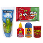 1 X 1 Dill Tangy Pickle Kit : Mango Powder, Skwinkles,Liquid Chamoy, Chilli Mix