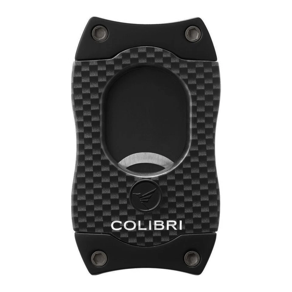 Colibri Zigarrenschneider Carbondesign schwarz (S-Cut II)