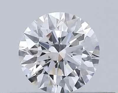 100% Natural Loose Diamond 0.27 Ct Round 4 mm F Color VS2 Grade GIA Certified - Image 1 of 4