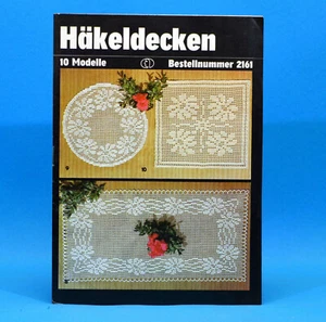 Häkeldecken 10 Modelle | Verlag für die Frau # 2161 | DDR 1987 P - Bild 1 von 1