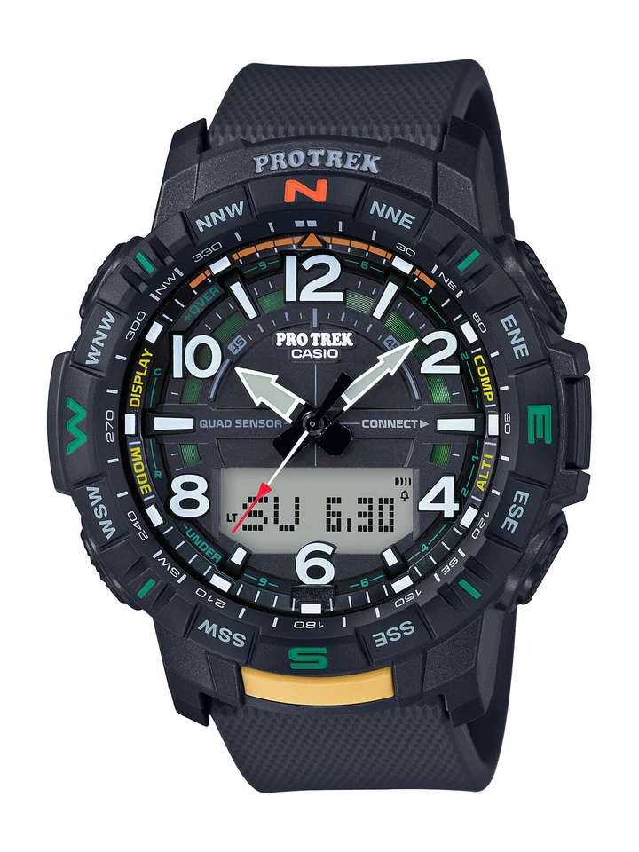 Reloj Casio PRO TREK 51mm Resina Estuche y Correa Hombre - Negro (PRT-B50-1) Foto 1 de 1