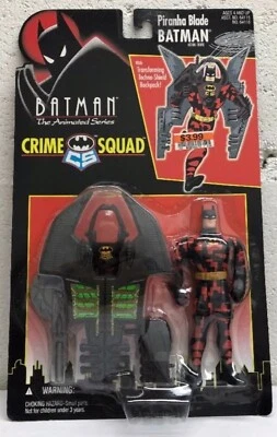 Batman La Serie Animada Piranha Blade Adventures Batman & Robin Crime Squad Foto 1 de 2