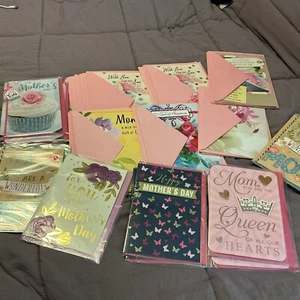 40+ Retail Hallmark & More Happy Mother's Day Greeting Cards & Envelopes Mixed - Picture 1 of 3