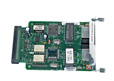 CISCO System VIC-2B-NT/TE 2-Port Voice Interface Card ISDN BRI - Bild 1 von 2