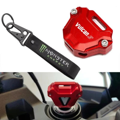 For Kawasaki Vulcan S 650 2015-2024 VN650 CNC Key Case Cover Key Shell Key Chain - Image 1 of 4