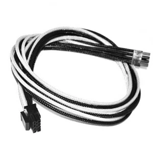 8pin pcie 30cm Corsair Cable AX1200i AX860i 760i RM1000 850 750 650 White Black - Picture 1 of 1