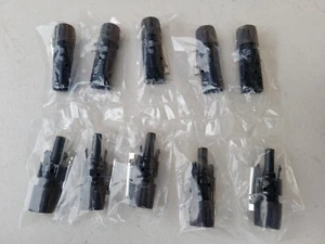 High quality solar panel connectors pairs 10-14 AWG PV Wire , - Picture 1 of 3