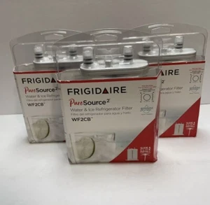 3-pack Frigidaire Pure Source 2 Water & Ice Refrigerator Filter WF2CB - Picture 1 of 2