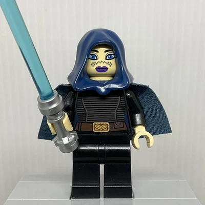 LEGO Star Wars Clone Wars sw0379 Barriss Offee Cape Minifigura y Sable de Luz 9491 Foto 1 de 2