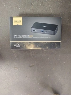 OWC 5 Port Thunderbolt Hub - 60W Charging, (3) Thunderbolt 4 (USB-C) Ports - Image 1 of 2