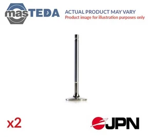 80M0007-JPN ENGINE EXHAUST EX VALVE JPN 2PCS FOR CHEVROLET KALOS 1.4 1.4L 61KW - Picture 1 of 5