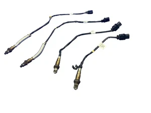 2017-2023 AUDI R8 AWD 5.2L UPSTREAM DOWNSTREAM OXYGEN O2 SENSOR SET OF 4 OEM - Picture 1 of 17