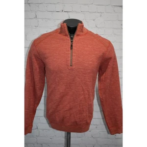 Tommy Bahama Reversible Sweater Mens Size Medium Pullover 1/2 Zip Hawaiian  - Picture 1 of 7