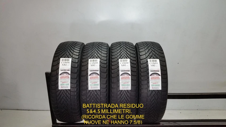 GOMME USATE  TERMICHE 185/65R15 88T PIRELLI CINTURATO WINTER PNEUMATICI C15656 - Bild 1 von 1