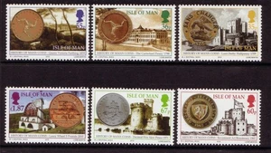 MAN 2010 Storia delle monete 6v MNH** - Picture 1 of 1