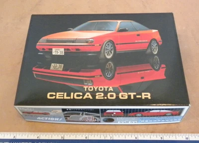 1985 FUJIMI TOYOTA CELICA 2.0 GT-R 1/48 SCALE MODEL KIT, 100% COMPLETE, SEALED - Image 1 of 2