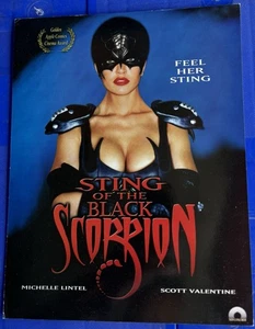 STING OF THE BLACK SCORPION Hochglanz DVD Verkaufskarte 2003 - Bild 1 von 2