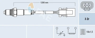 FAE 77231 Sonde lambda pour FORD MAVERICK (UDS, UNS) - Photo 1/4