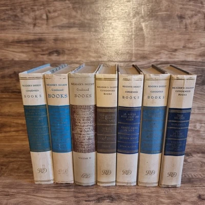 7 Readers Digest condensed books Vintage - Image 1 of 4