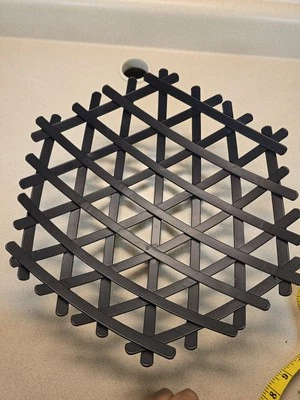 桌面铁艺水果碗 - 14.25 英寸 X 4.33 英寸 X 14.25 英寸 — 第 1/4 张图片