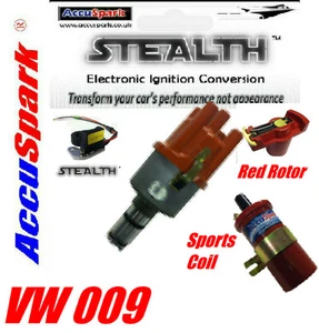 AccuSpark VW Camper 009 Electronic Distributor + Red sports Coil - Picture 1 of 1