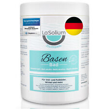 Basenbad mit Mineralerde von LaSolium | extra feines Badesalz | pH-Wert 9