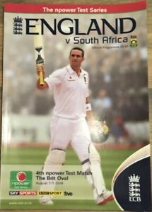 ENGLAND v SOUTH AFRICA Cricket NPower Test Series Programme August 2008 ..