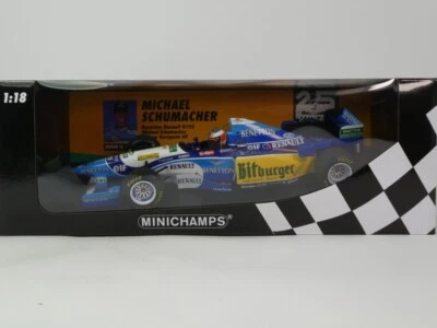 Minichamps Benetton B195 Schumacher World Champion 1995 European 1/18 510953201 - Immagine 1 di 3