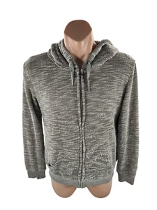 O'Neill Sherpa Lined Hoodie Jacket Women's Size 12 Grey Full Zip Surfwear Beach - Picture 1 of 8