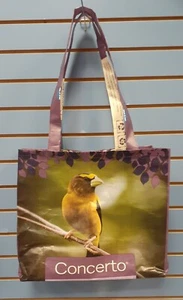 Blue Seal Vogel lila Tragetasche wiederverwendbar, Upcycling, recycelt, umfunktioniert (Futterbeutel) - Bild 1 von 2