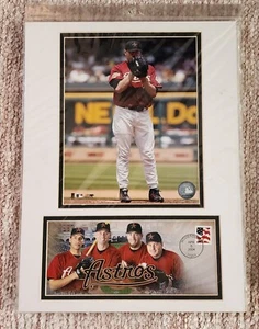2004 ASTROS Roger Clemens Matted Poster USPS  Licensed DB246454668 - Picture 1 of 2