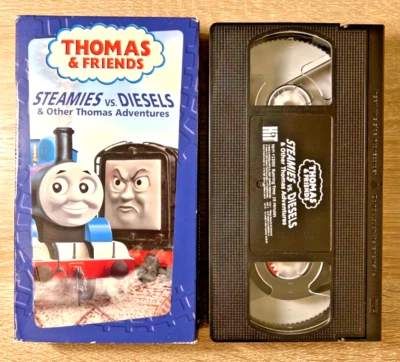 Thomas the Tank Engine & Friends Steamies vs Diesels VHS 2004 Video Tape Train - Image 1 of 4