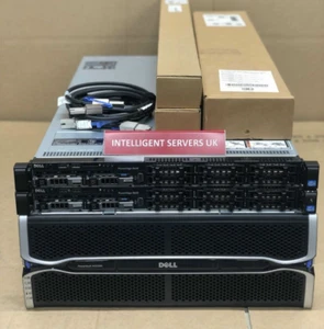 Dell MD3260 DC Array 80TB SAS 2x Dell R620 32 Cores 256GB RAM DAS Configuration - Picture 1 of 2