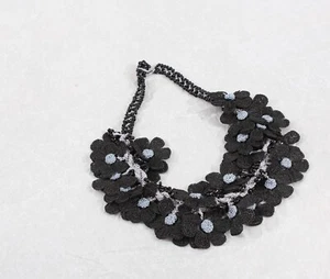 Oya Crochet Necklace Needle Lace 17.72" BRAND NEW FAST Shipment mekiye-024 - Picture 1 of 11