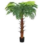 Artificial Cycas Palm With Pot 160 Cm Green