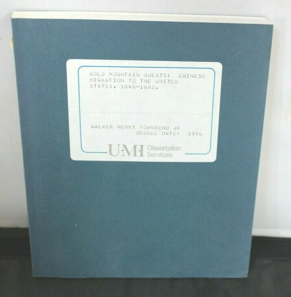 Gold Mountain Guests Chinese Migration to the United States 1848-1882 - Image 1 of 1