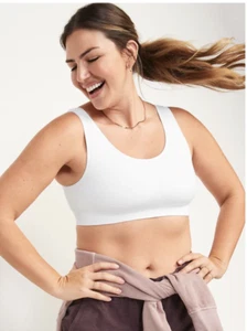 Sujetador deportivo Old Navy activo para mujer con soporte ligero negro L nuevo con etiquetas espalda corredora - Imagen 1 de 6