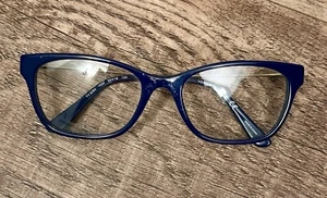 Tory Burch Navy Blue Designer Eyeglasses - Picture 1 of 7